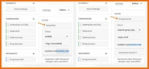 Filter in GA4 setzen
