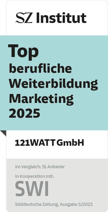 SZ Institut Top berufliche Weiterbildung Marketing