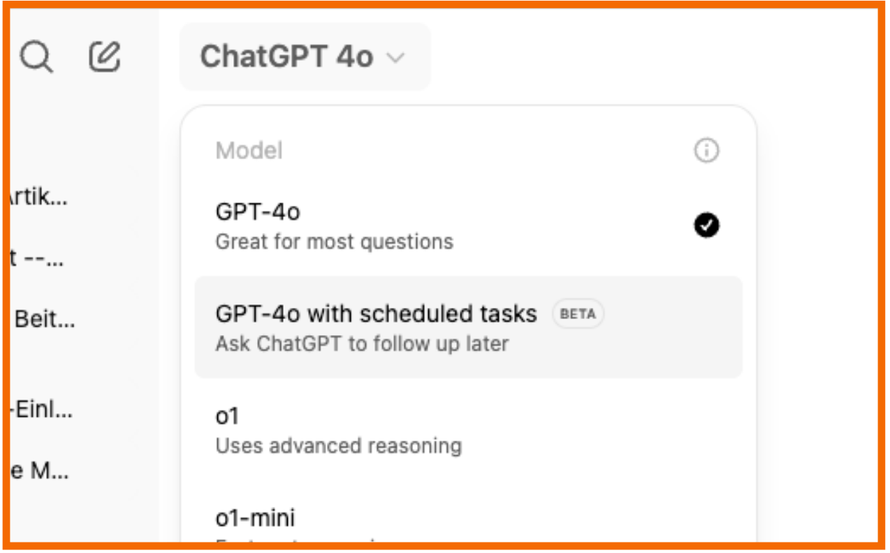 So aktivierst du die ChatGPT Tasks